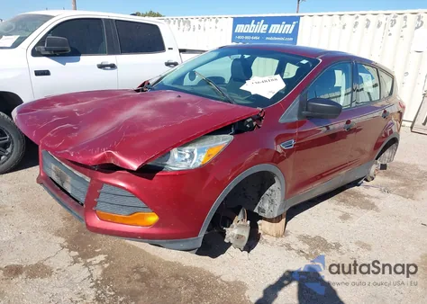 2015 Ford Escape S z USA, uszkodzony, nr VIN 1FMCU0F75FUA07805